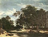 Jacob Van Ruisdael Canvas Paintings - The Large Forest